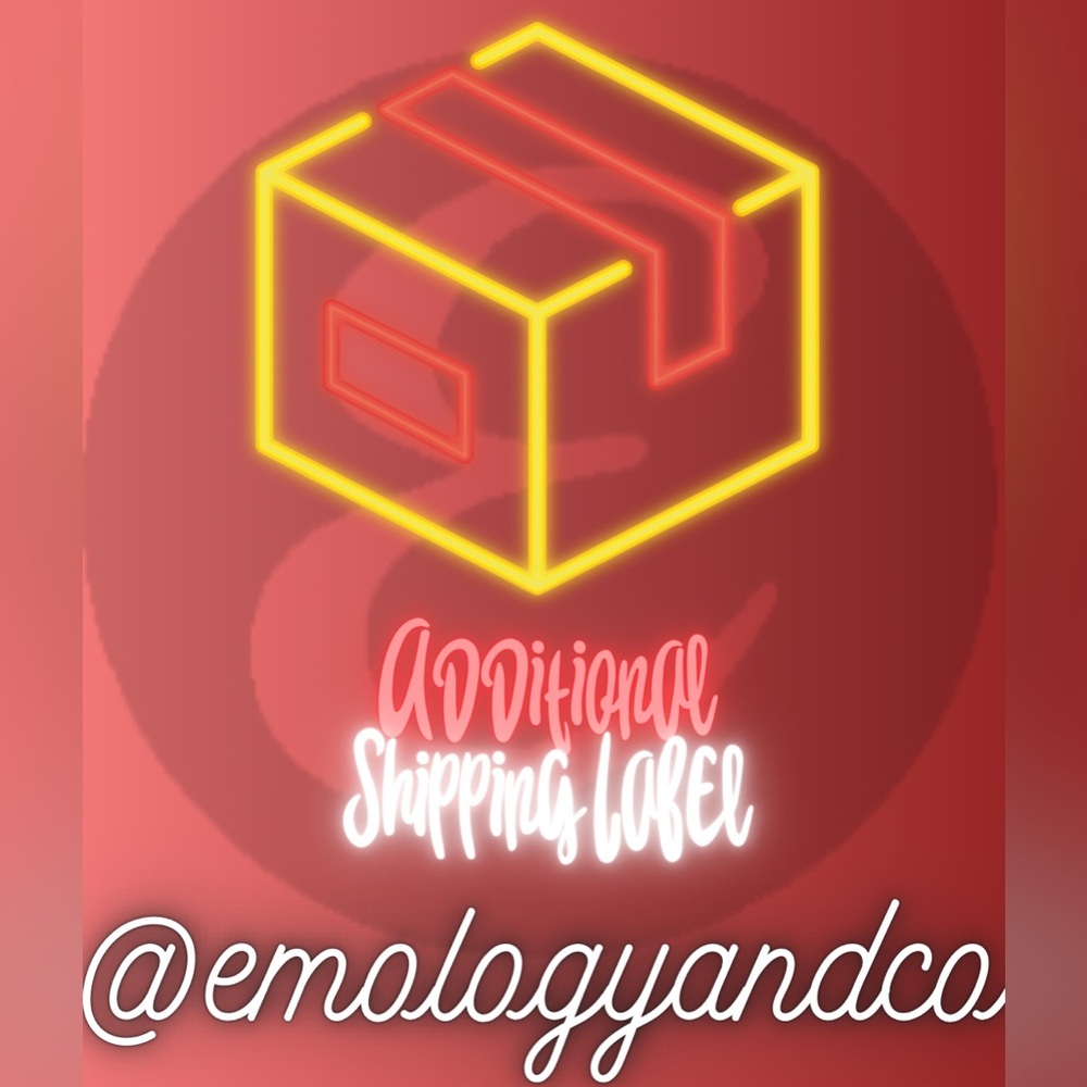 Additional shipping label